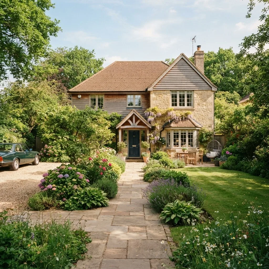 Detached House with Garden